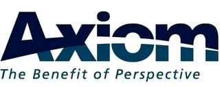 AXIOM THE BENEFIT OF PERSPECTIVE logo