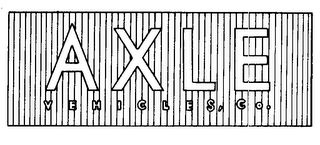 AXLE VEHICLES, CO. logo