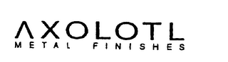 AXOLOTL METAL FINISHES logo