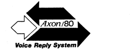 AXON/80 VOICE REPLY SYSTEM logo