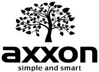 AXXON SIMPLE AND SMART logo
