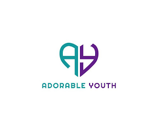 AY ADORABLE YOUTH logo