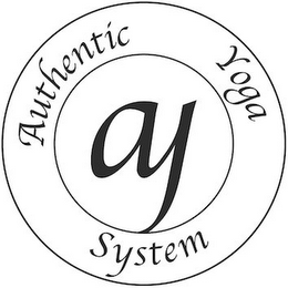 AY AUTHENTIC YOGA SYSTEM logo