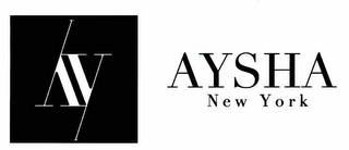 AY AYSHA NEW YORK logo