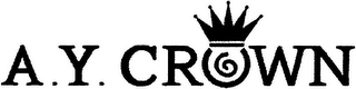 A.Y. CROWN logo