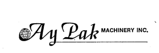 AY PAK MACHINERY INC. logo