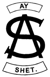 AY SHET. A S logo