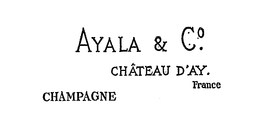 AYALA & CO. CHATEAU D'AY. FRANCE CHAMPAGNE logo