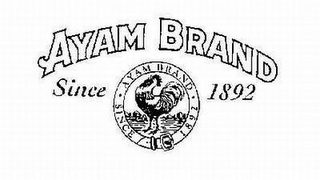 AYAM BRAND SINCE 1892 AYAM BRAND SINCE 1892 logo
