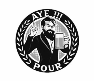 AYE !!! POUR logo