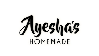 AYESHA'S HOMEMADE logo