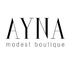AYNA MODEST BOUTIQUE logo
