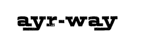 AYR-WAY logo