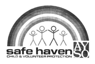 AYSO SAFE HAVEN CHILD & VOLUNTEER PROTECTION logo