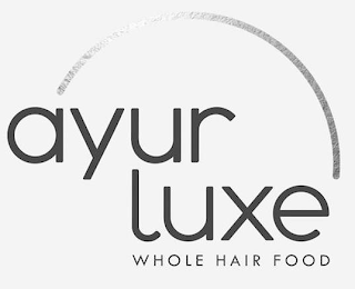 AYUR LUXE WHOLE HAIR FOOD logo