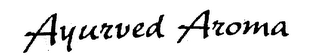AYURVED AROMA logo