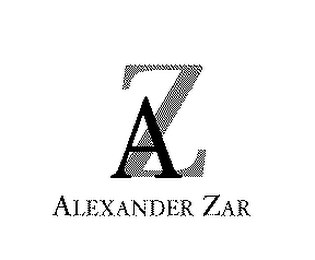 AZ ALEXANDER ZAR logo