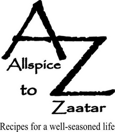 AZ ALLSPICE TO ZAATAR: RECIPES FOR A WELL-SEASONED LIFE logo