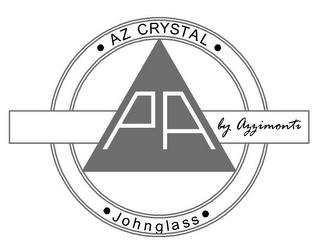 AZ CRYSTAL PA BY AZZIMONTI JOHNGLASS logo