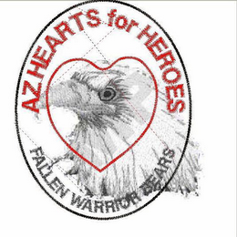 AZ HEARTS FOR HEROES FALLEN WARRIOR BEARS logo