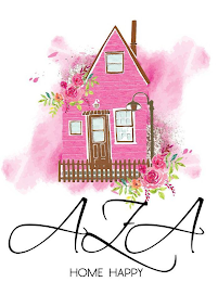 AZA HOME HAPPY logo