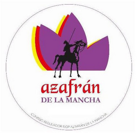 AZAFRAN DE LA MANCHA CONSEJO REGULADOR DOP AZAFRAN DE LA MANCHA logo