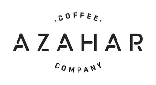 AZAHAR COFFEE COMPANY logo