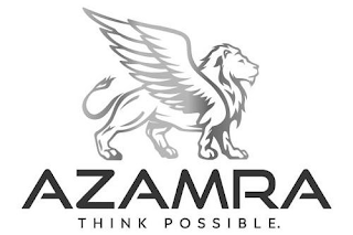 AZAMRA THINK POSSIBLE. logo