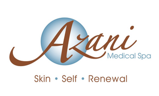 AZANI MEDICAL SPA SKIN · SELF · RENEWAL logo