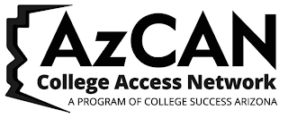 AZCAN COLLEGE ACCESS NETWORK A PROGRAM OF COLLEGE SUCCESS ARIZONA logo