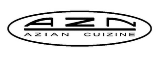 AZN AZIAN CUIZINE logo