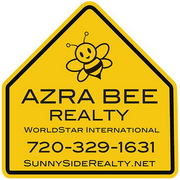 AZRA BEE REALTY WORLDSTAR INTERNATIONAL 720-329-1631 SUNNYSIDEREALTY.NET logo