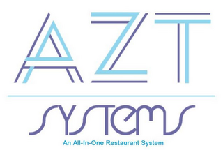 AZT SYSTEMS - AN ALL-IN-ONE RESTAURANT SYSTEM logo