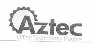 AZTEC OFFICE TECHNOLOGY PEOPLE logo
