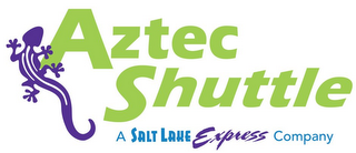 AZTEC SHUTTLE A SALT LAKE EXPRESS COMPANY logo