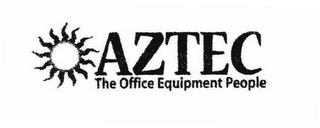 AZTEC THE OFFICE EQUIPMENT PEOPLE logo