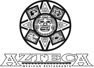 AZTECA MEXICAN RESTAURANTS logo