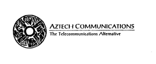AZTECH COMMUNICATIONS THE TELECOMMUNICATIONS ALTERNATIVE logo