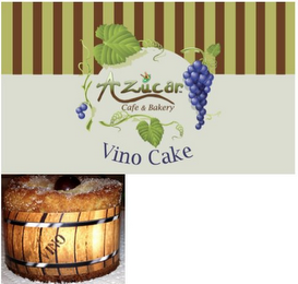 AZUCAR CAFE & BAKERY VINO CAKE VINO logo