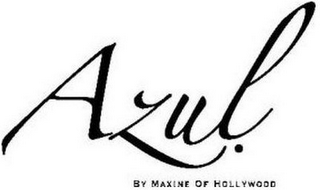 AZUL. BY MAXINE OF HOLLYWOOD logo