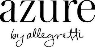 AZURE BY ALLEGRETTI logo