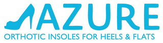 AZURE ORTHOTIC INSOLES FOR HEELS & FLATS logo