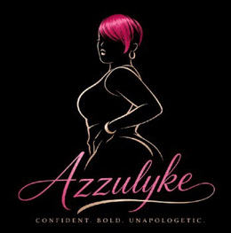 AZZULYKE CONFIDENT. BOLD. UNAPOLOGETIC. logo