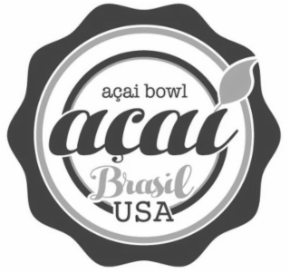 AÇAI BOWL AÇAI BRASIL USA logo