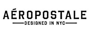 AÉROPOSTALE DESIGNED IN NYC logo