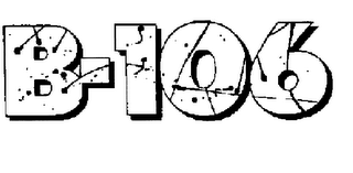 B-106 FM logo