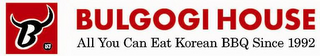 B 153 BULGOGI HOUSE ALL YOU CAN EAT KOREAN BBQ SINCE 1992 logo