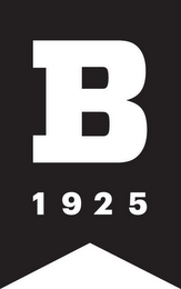 B 1925 logo