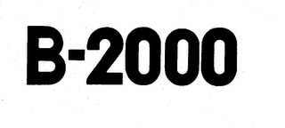 B-2000 logo