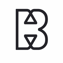 B logo